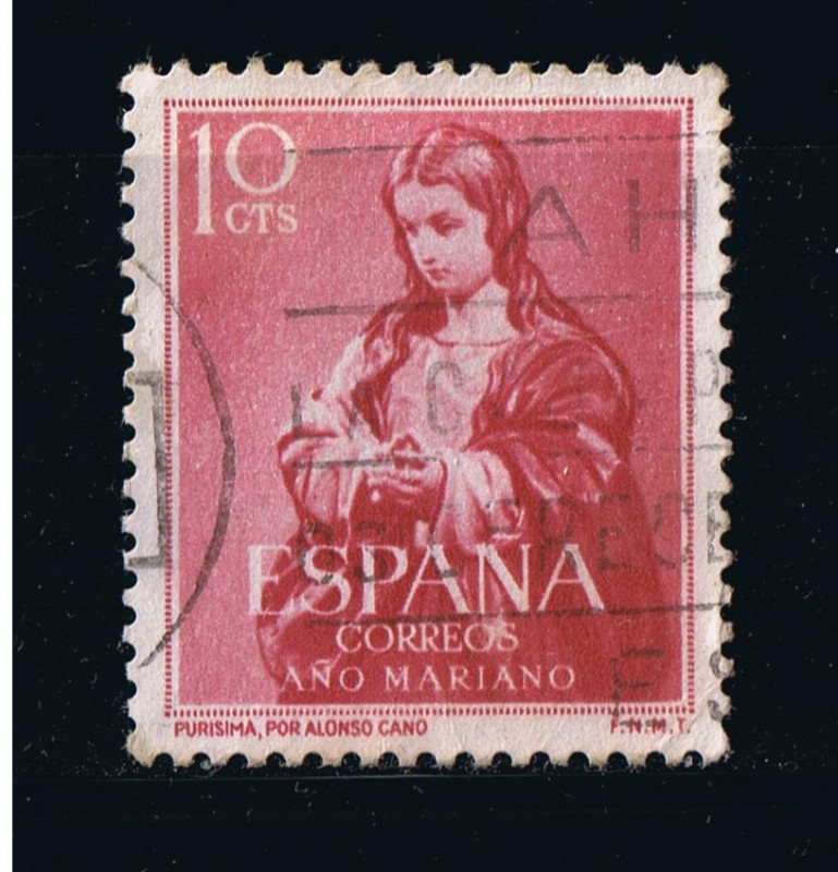 Edifil  nº  1132 Año Mariano  La  Inmaculada  (Alonso Cano)  Granada