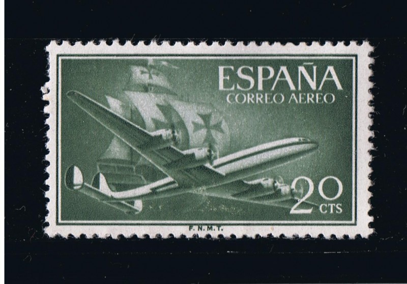 Edifil  nº  1169 Super Constellatión y Nao Santa María