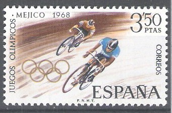 XIX Juegos Olímpicos de Méjico.Ciclismo.