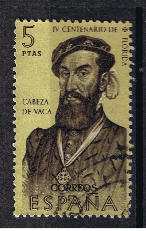 Edifil  1305  Forjadores de América  Cabeza de Vaca