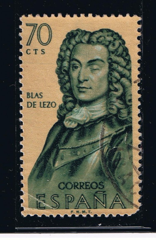 Edifil  1375  Forjadores de América  Blas de Lezo