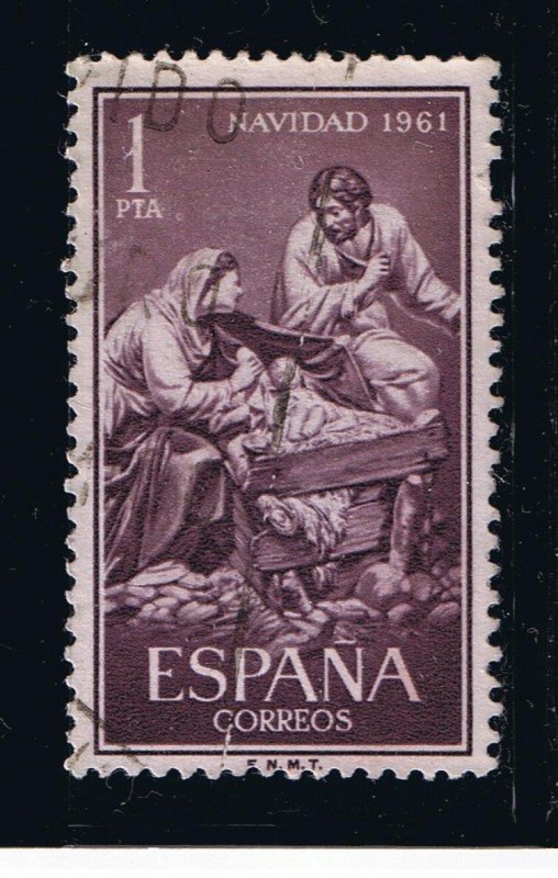 Edifil  1400  Navidad  1961  