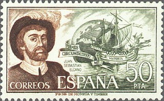 ESPAÑA 1976 2310 Sello Nuevo Serie Personajes Españoles Juan Sebastian Elcano