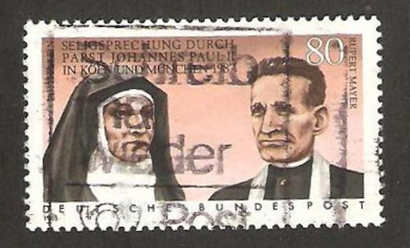 beatificacion de edith stein y rupert mayer, por el papa juan pablo II