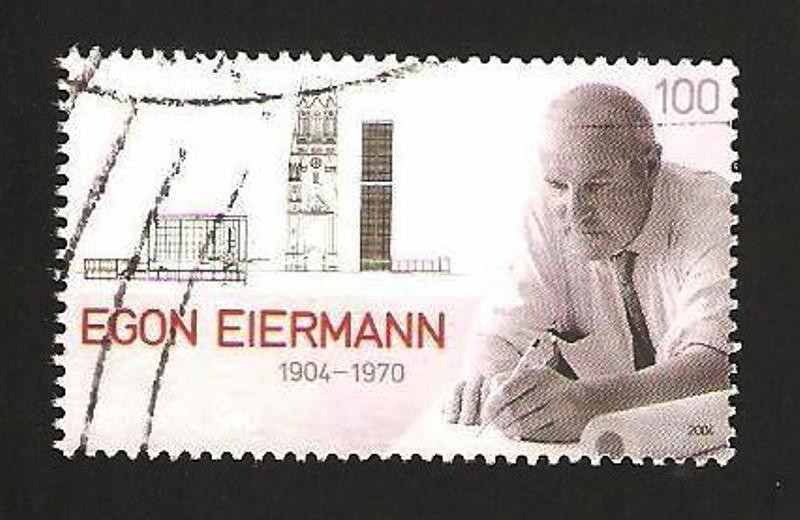 egon eiermann, arquitecto, centº de su nacimiento