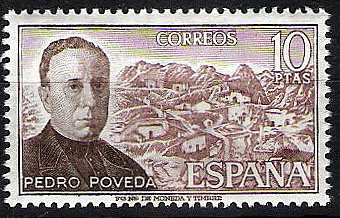 Personajes españoles. Padre Pedro Poveda.