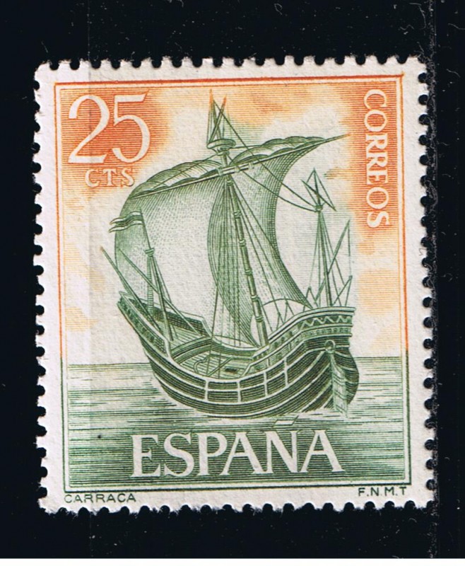 Edifil  1600  Homenaje a la Marina Española  