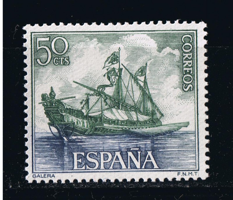 Edifil  1602  Homenaje a la Marina Española  