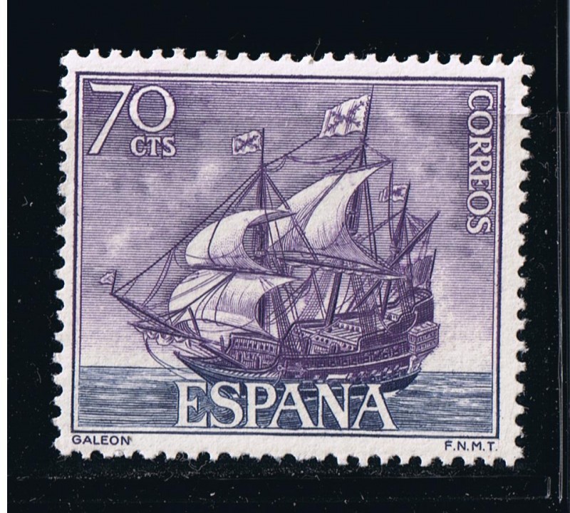 Edifil  1603  Homenaje a la Marina Española  