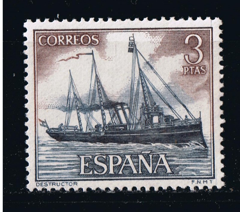 Edifil  1609  Homenaje a la Marina Española  