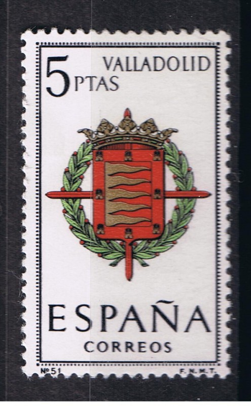 Edifil  1698  Escudos de las capitales de provincias españolas  