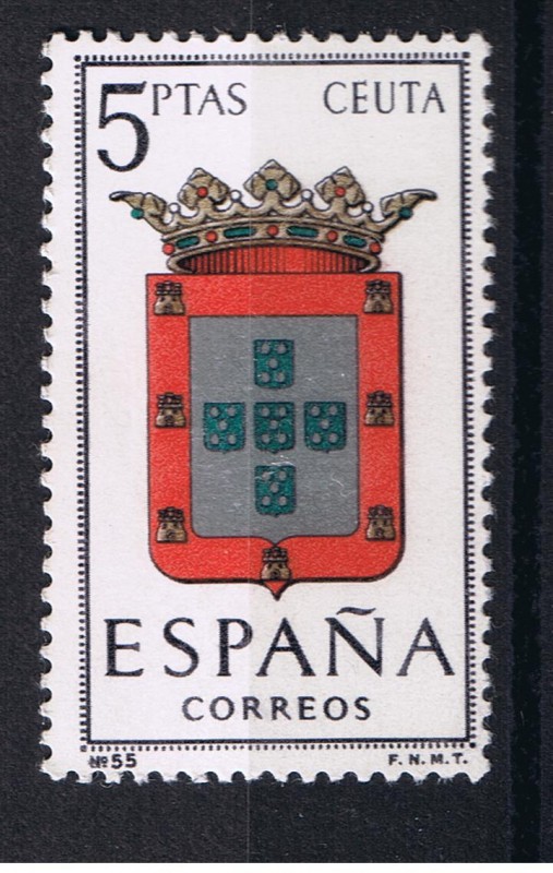 Edifil  1702  Escudos de las capitales de provincias españolas  