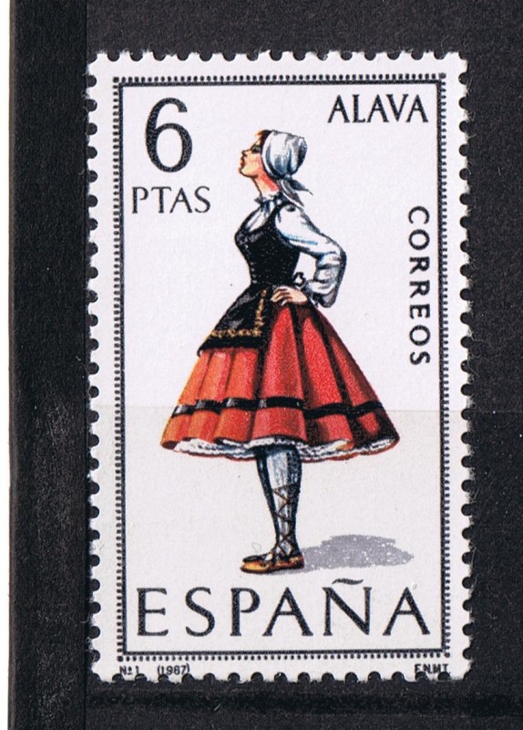 Edifil  1767  Trajes típicos españoles  