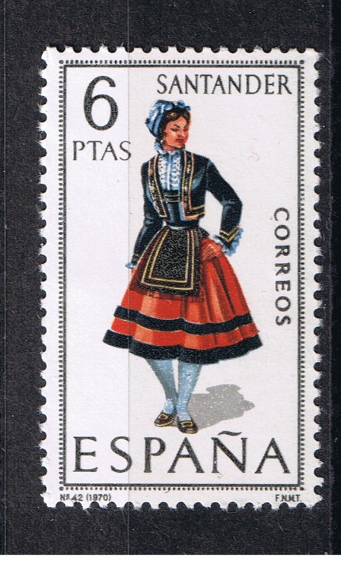 Edifil  1954  Trajes típicos españoles  