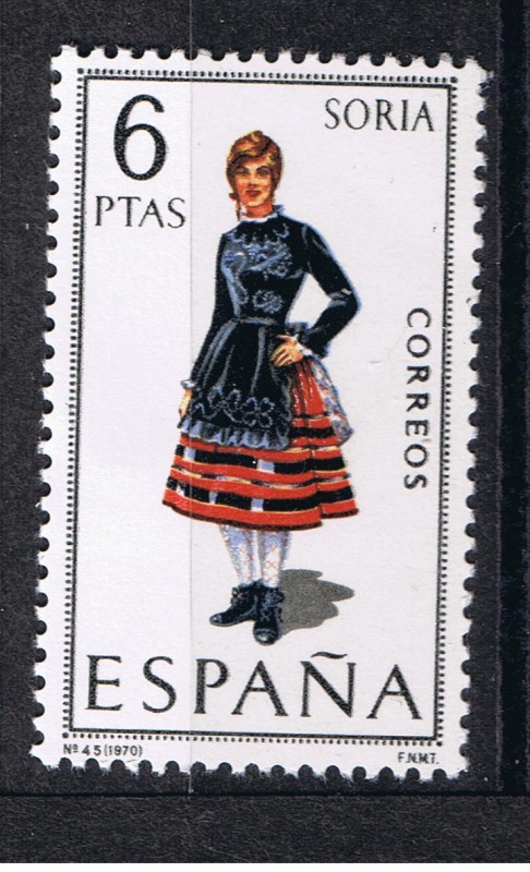 Edifil  1957  Trajes típicos españoles  