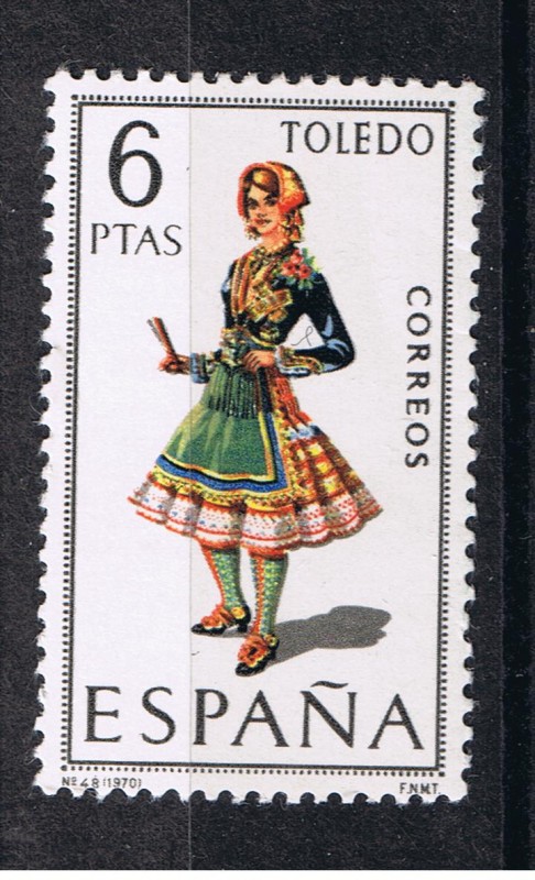 Edifil  1960  Trajes típicos españoles  